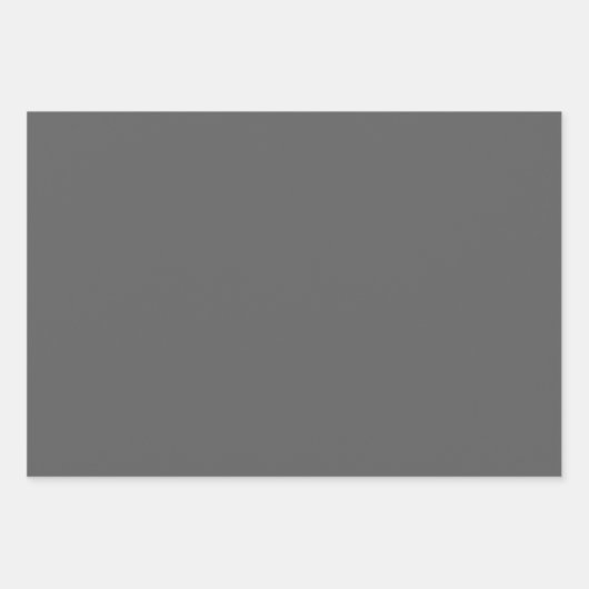 Chic Tartan Blue Gray Black Pattern Geschenkpapier Set (Vorderseite 3)