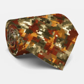 Chic Thank You Gifts Camo Print  Krawatte (Gerollt)