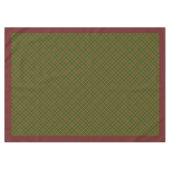 Chic Thanksgiving Tartan Tablecloth Rustic Fall Tischdecke (Vorderseite (Horizontal))