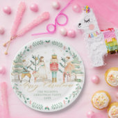 Chic The Nutcracker Ballet Frohe Weihnachts-Party Pappteller (Party)