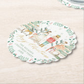 Chic The Nutcracker Ballet Frohe Weihnachts-Party Untersetzer (angewinkelt)