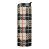 Chic Thompson Camel Kariertes Muster Thermosbecher (Nach links gedreht)