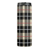 Chic Thompson Camel Kariertes Muster Thermosbecher (Rückseite)