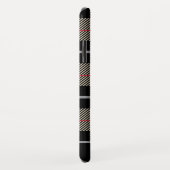 Chic-Thompson-Kameltartan-kariertes Monogramm Case-Mate iPhone Hülle (Hinten/Rechts)