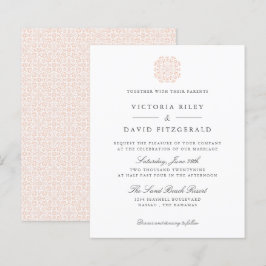 Chic Tiles elegante zeitlose Hochzeit