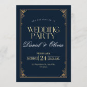Chic & Timeless Wedding Invitation – Customizable Einladung (Vorderseite)