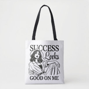 Chic Tote Bag - "Erfolg sieht gut aus" Tasche