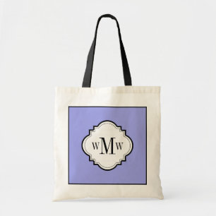 CHIC TOTE_PERIWINKLE/WHITE/BLACK TRAGETASCHE