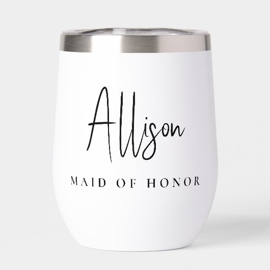 Chic Trauzeugin Brautparty (Rückseite)