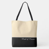 Chic Trauzeugin Tote Bag Tasche (Rückseite)