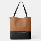 Chic Trauzeugin Tote Bag Tasche (Rückseite)