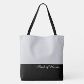 Chic Trauzeugin Tote Bag Tasche (Rückseite)