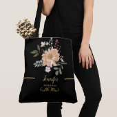 Chic Tree Blossom Mit Monogramm Tote Bag Tasche (Von Nahem)