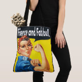 Chic trendy Fierce und Fabulous Rosie the Riveter Tasche (Von Nahem)