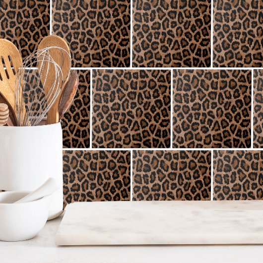 Chic Trendy Leopard Pattern Fliese