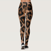 Chic Trendy Leopard Pattern Leggings (Rückseite)