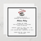 Chic Trendy Medical School Abschluss Ankündigung (Vorne/Hinten)