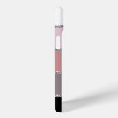 Chic Trendy Striping | MIT MONOGRAMM Case-Mate iPhone Hülle (Rückseite / Rechts)