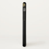 Chic Tribal Pattern schwarz Case-Mate iPhone Hülle (Hinten/Links)