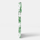 Chic Tropical Green Palm Tree Blätter Summer Art iPhone Hülle (Rechte Seite)