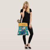 Chic Tropical Mit Monogramm Tote Bag Tasche (Am Model)
