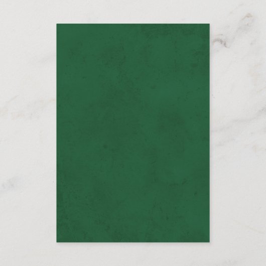 Chic Tropical Paradise Watercolor Hochzeitsdetails Begleitkarte (Rückseite)