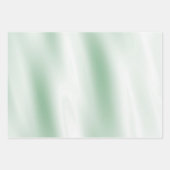 Chic Tropical Pink Minze Green Zebra Geschenkpapier Set (Vorderseite 2)