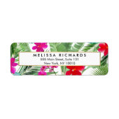 Chic Tropical Print Watercolor Designer (Vorne)