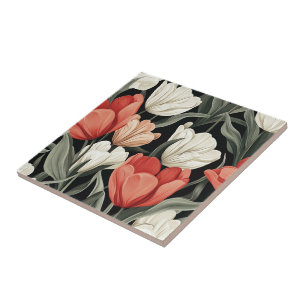 Chic Tulip Keramikfliesen für ein Spa-Style-Bad Fliese