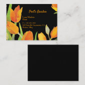 Chic Tulips Florist Visitenkarte (Vorne/Hinten)