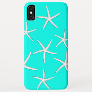 Chic Türkis Blue Starfish Case-Mate iPhone Hülle