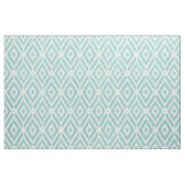 Chic Türkis-Ikat-Diamantmuster Stoff (Fat Quarter (45,7 x 55,9 cm))