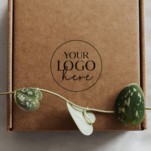Chic Typografy Custom Business Logo Permastempel