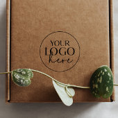 Chic Typografy Custom Business Logo Permastempel