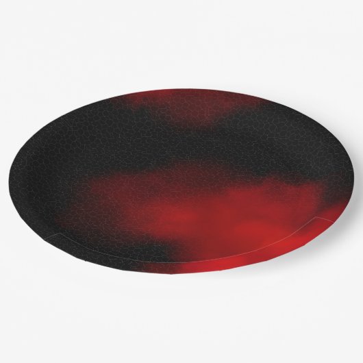 Chic und Convenience: 9" Round Paper Teller (Schrägansicht)