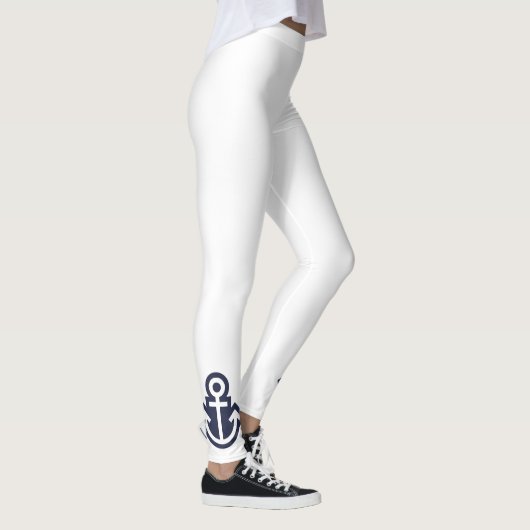 Chic und einfache AnkerLeggings Leggings (Rechts)