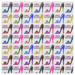 CHIC UND EINZIGARTIGE I LIEBE SCHUHE UND HOHE HEEL STOFF