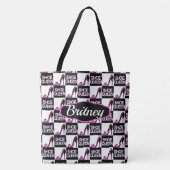 CHIC UND EINZIGARTIGE PERSONALISIERTE SHOVER TASCHE (Vorderseite)