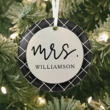 Chic und Elegant Mrs. Wedding Husband Ehefrau