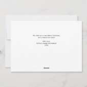 Chic und Elegant | Verheiratete Weihnachten mit Fo (Rückseite)