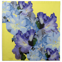 Chic-und hübscher Frühlings-Blumenstoff-Servietten