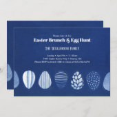 Chic und Simple Elegante Oster Einladung (Vorne/Hinten)