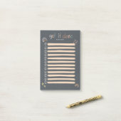 Chic und Sketchy Rainbow and Stars Post-it Klebezettel (Auf Schreibtisch)