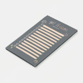 Chic und Sketchy Rainbow and Stars Post-it Klebezettel (angewinkelt)