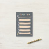 Chic und Sketchy Regenbogen und Sterne Sie Got Post-it Klebezettel (Auf Schreibtisch)