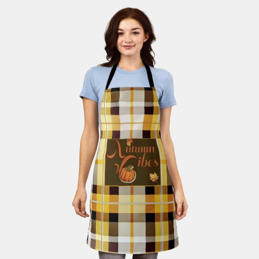 Chic und Trendy Herbstwochen Schürze (Getragen)