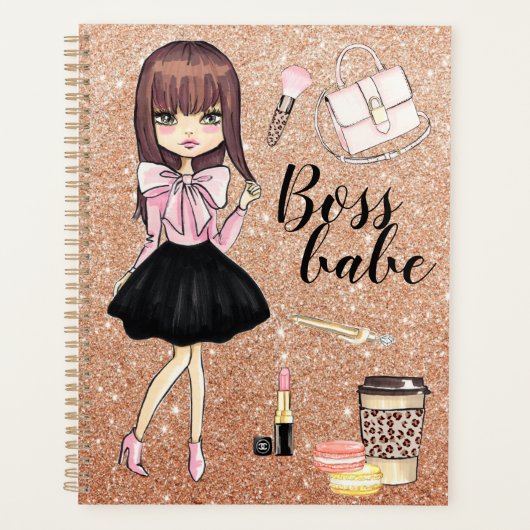 Chic und Wild Girl's Planner Planer (Vorderseite)