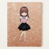 Chic und Wild Girl's Planner Planer (Rückseite)