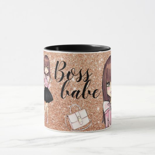 Chic und Wild Girl's Planner Tasse (Zentrum)