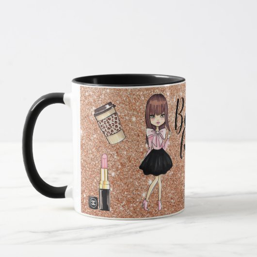 Chic und Wild Girl's Planner Tasse (Links)
